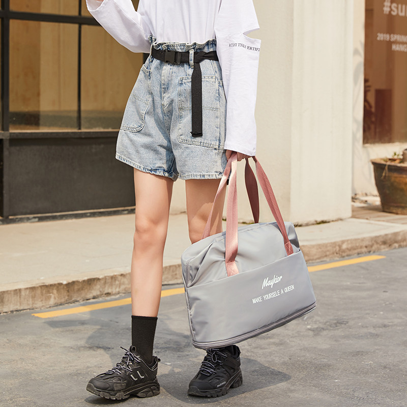 短途旅行包女手提大容量轻便拉杆箱 纽温蕾芙旅行袋