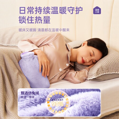 热水袋暖水袋注水热敷袋热敷专用暖手袋被窝专用痛经女生用暖宝宝 - 图3