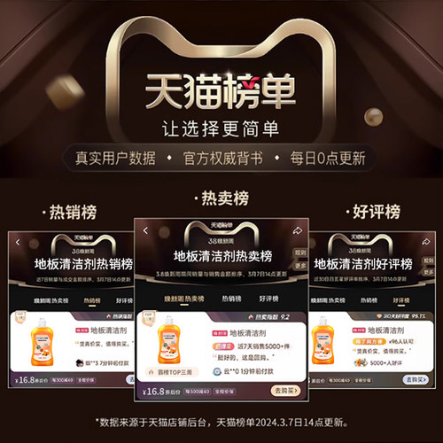 木地板清洁剂片瓷砖拖地砖专用清洗液清香型去除污垢强力去黄神器 - 图0