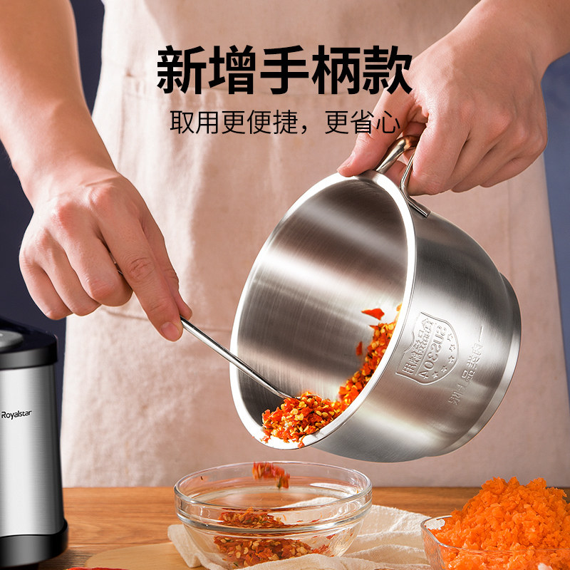 荣事达绞肉机家用电动饺馅打辣椒蒜 荣事达十年绞肉/碎肉/绞菜机