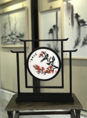徽韵风双面架