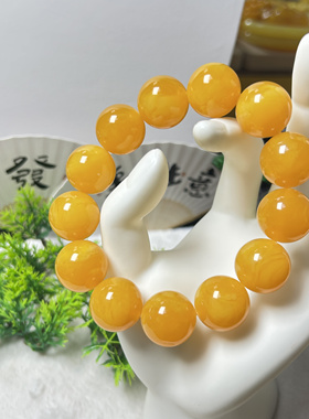 天然原矿新蜜圆珠手串卡18mm时尚百搭款