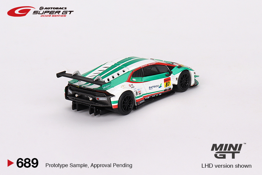 MINI GT 1:64 日版 兰博基尼 Huracan GT3 EVO2 #87合金车模 #689 - 图0