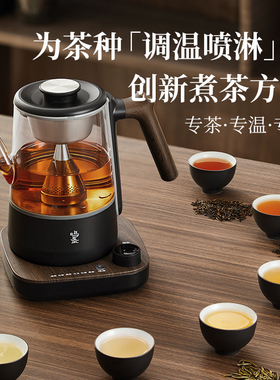 鸣盏喷淋式煮茶器蒸汽煮茶