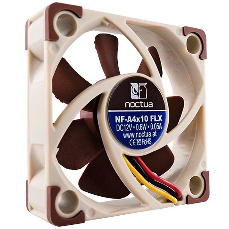 猫头鹰(Noctua) NF-A4x10 FLX SS0磁稳轴承 4010小风扇 4cm风扇 - 图1