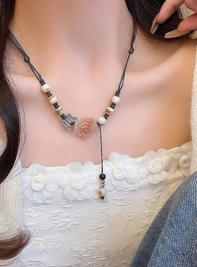 新中式流苏项链女2025新款高级感