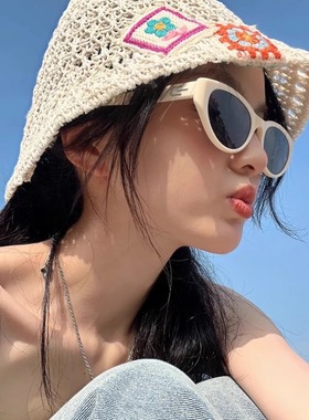 多巴胺配色墨镜高颜值的猫眼墨镜