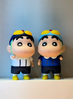 蜡笔小新公仔摆件可爱解压摆件