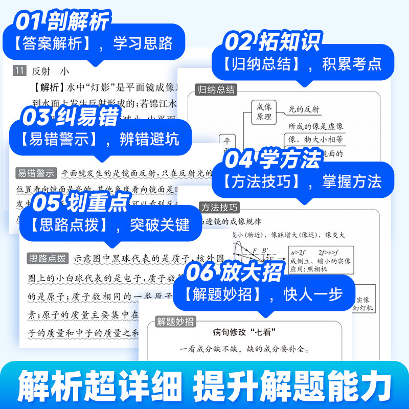 【作业帮旗舰店】中考热搜卷25版语文数学英语物理化学考前冲刺真题教材卷子练习册辅导书全国九年级初三总复习一轮二轮视频讲解