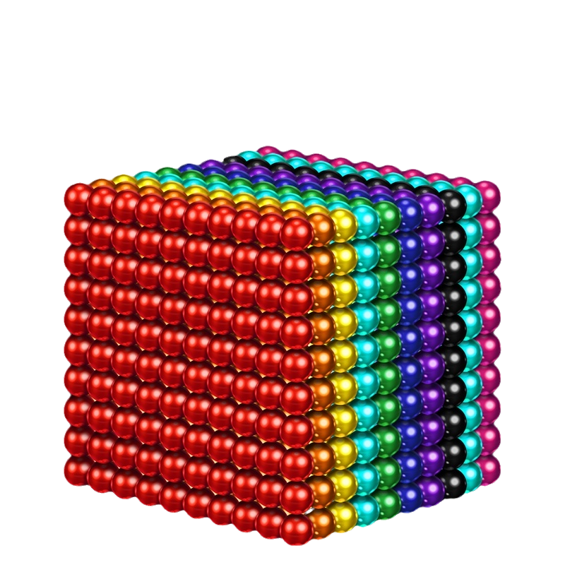 巴克球磁力球磁力珠1000磁铁吸铁石拼接玩具益智拼装八克智力魔珠 - 图3