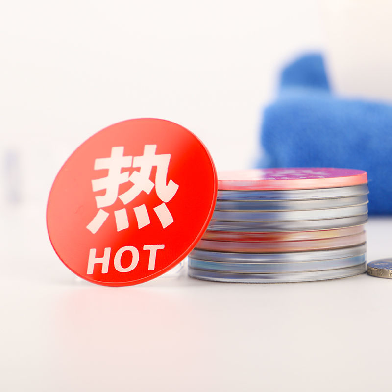 冷热水标识贴卫生间热水器水龙头宾馆酒店民宿高级提示贴标识牌 - 图2