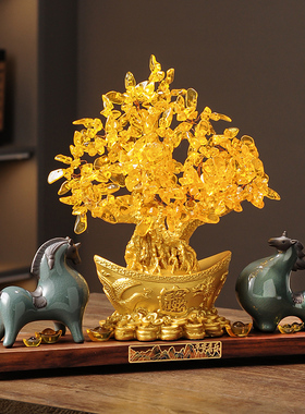 发财树摆件开业大吉礼物