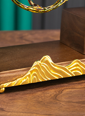 客厅鹿摆件乔迁新房搬家礼物高档