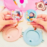 Фотография для детского сада, именная наклейка, мультяшный аксессуар на рюкзак, водонепроницаемый значок, делается под заказ