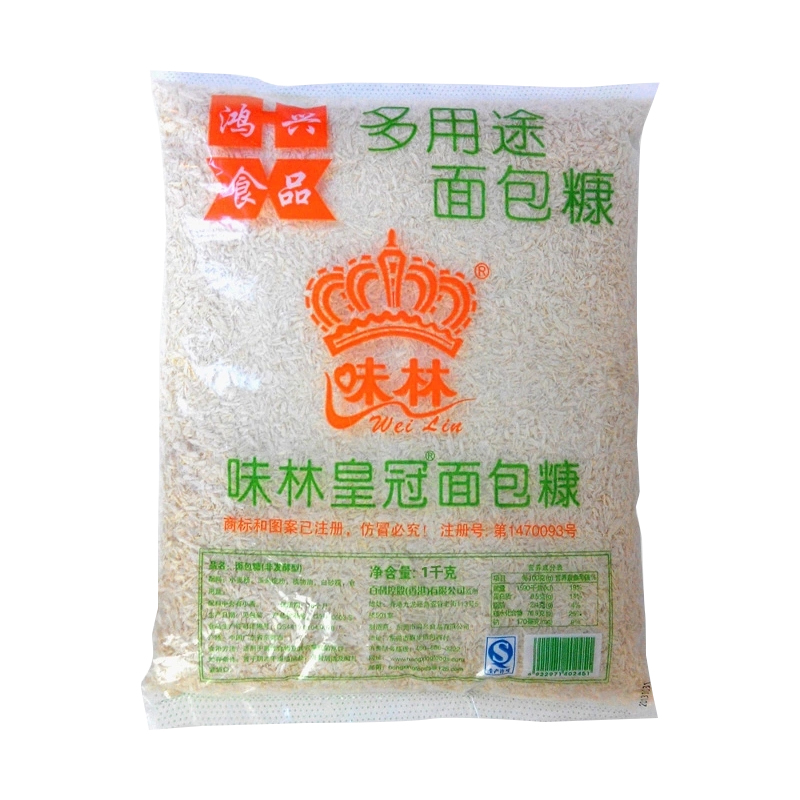 百利味林皇冠白面包糠1kg 商用家用炸鸡翅鸡柳鸡排猪排裹粉面包屑 - 图3