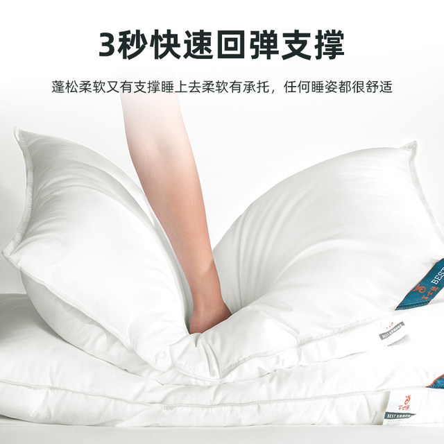 Best pillow feather velvet pure cotton