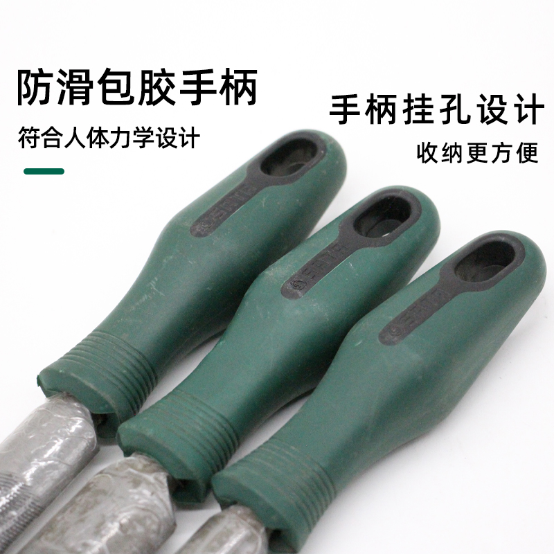 正品 SATA世达工具 细齿半圆锉 钳工挫03939 03940 41中齿03936 - 图1