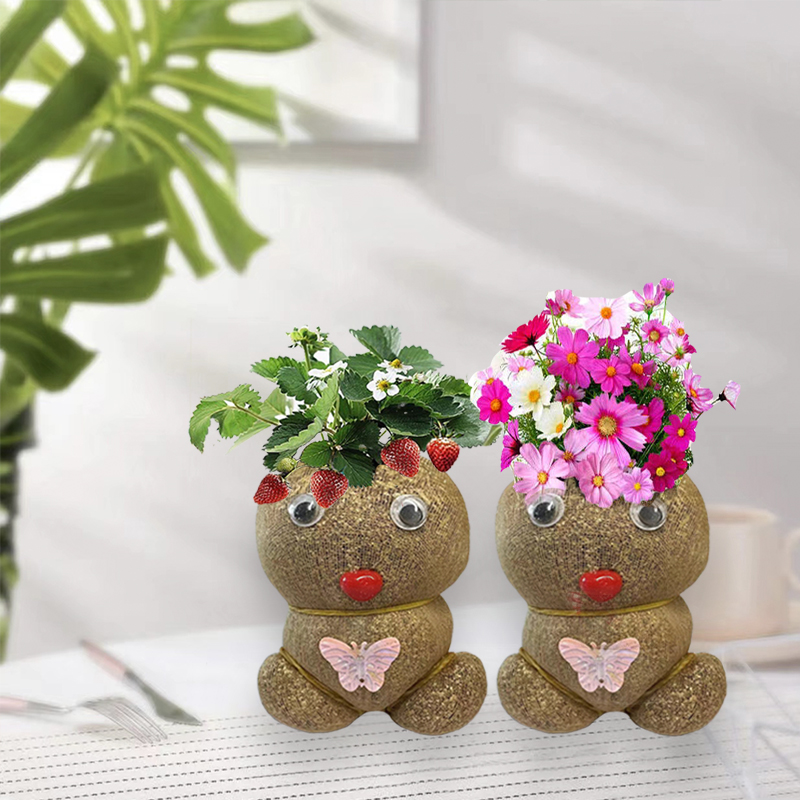 新款开花结果娃娃草头娃娃网红同款桌面绿植易活盆栽培养儿童兴趣,淘宝优惠券,粉丝福利购,淘宝优惠卷