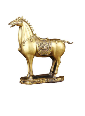 泰山阁黄铜摆件中式公司客厅