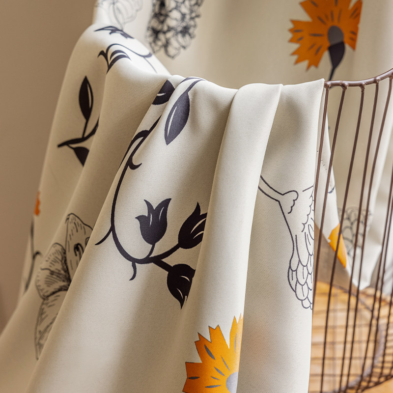 特价新款全遮光卧室遮光窗帘北欧简约田园儿童隔热防晒租房挡光布,淘宝优惠券,粉丝福利购,淘宝优惠卷