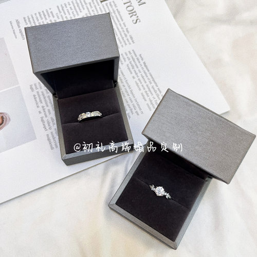 1克拉繁星结婚婚礼仪式对戒仿真假戒指婚纱照钻戒道具活口可调节 - 图0