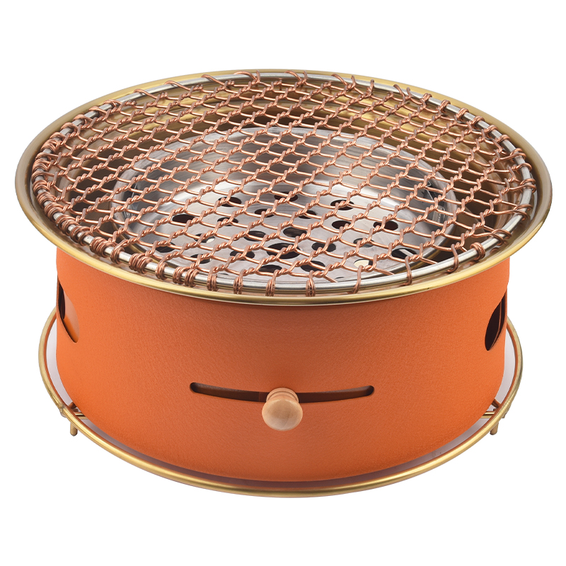 Korean BBQ restaurant household large charcoal grill