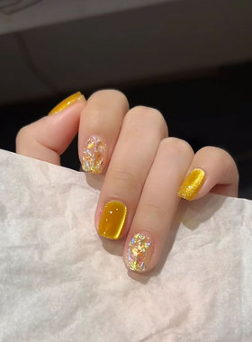 元气少女显白手工穿戴甲