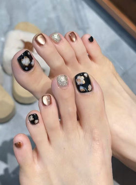 秋冬甜酷辣妹手工穿戴甲