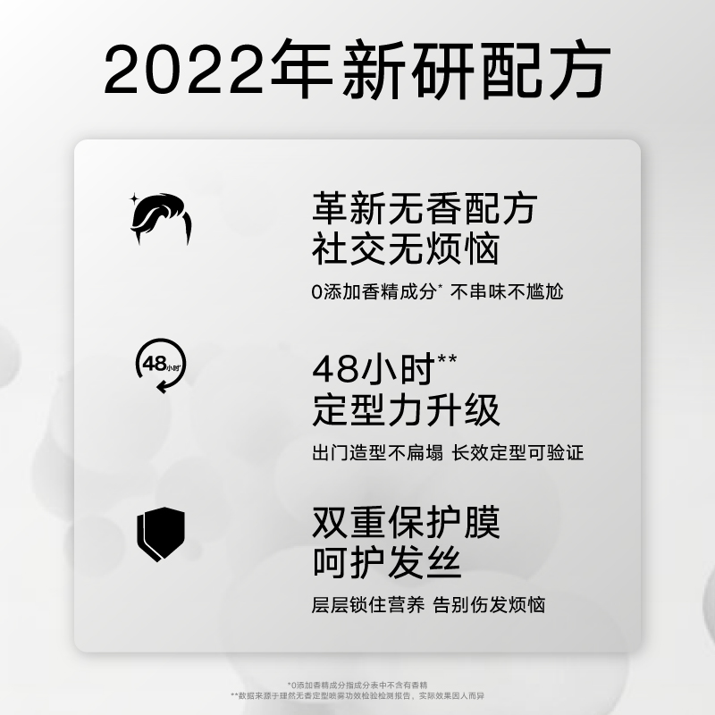 理然发胶喷雾定型男士无香喷雾发泥发蜡啫喱头发持久干胶自然蓬松 - 图0