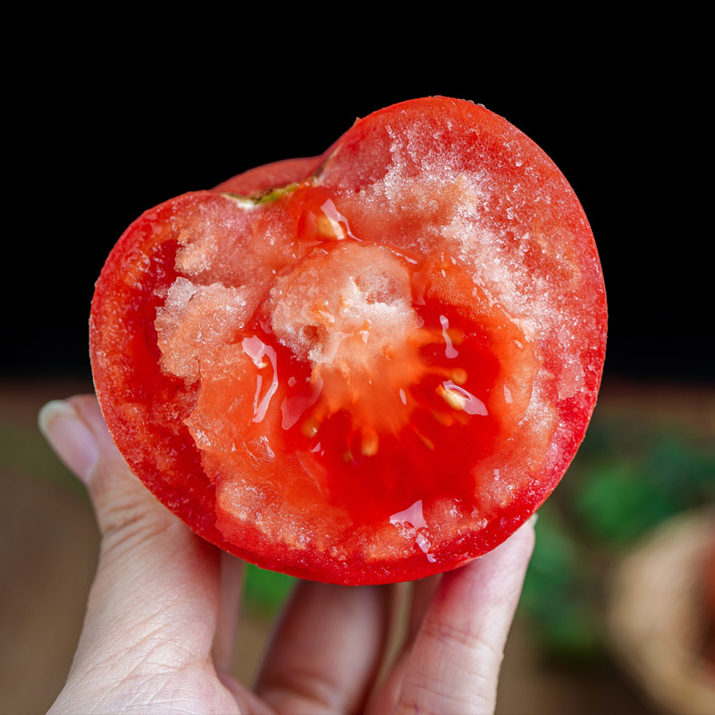 陕西泾阳普罗旺斯沙瓤水果西红柿5斤新鲜蔬菜当季生吃大番茄包邮 - 图0