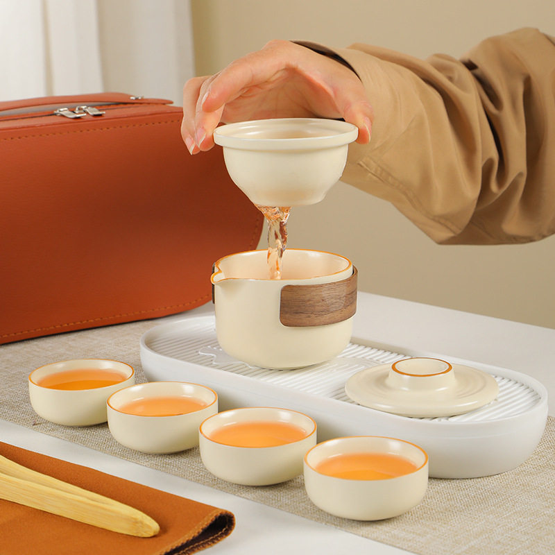 Quick Cup One Pot Four Cups Portable Pottery