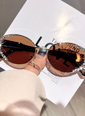 2026新款复古太阳镜女防紫外线百搭时尚防晒开车墨镜高级感小香风