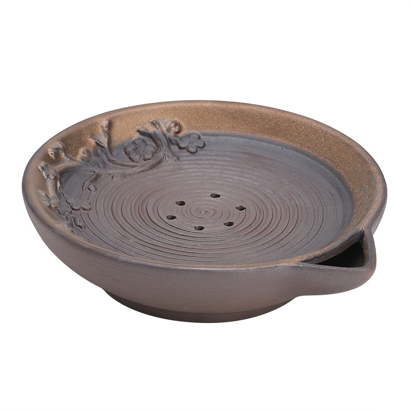 高端紫陶建水陶瓷茶渣缸分离水盂废水茶水缸储水桌面干泡台养壶承,淘宝优惠券,粉丝福利购,淘宝优惠卷