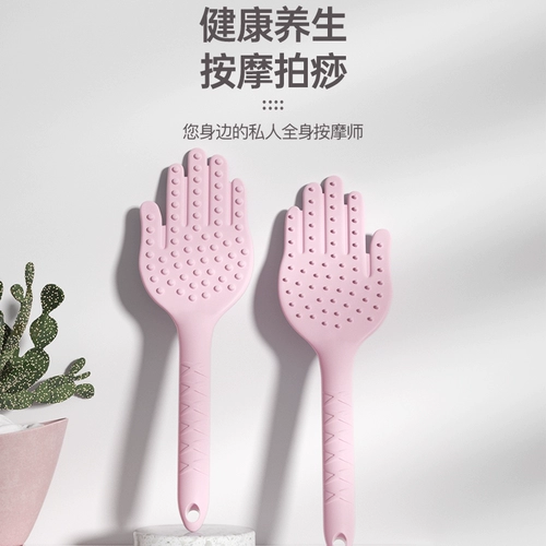 Меридиан силиконовая кремниевая бумага бумага из бумаги бара задняя задница молоток артефакт артефакт шейки матки массаж шеи здоровье