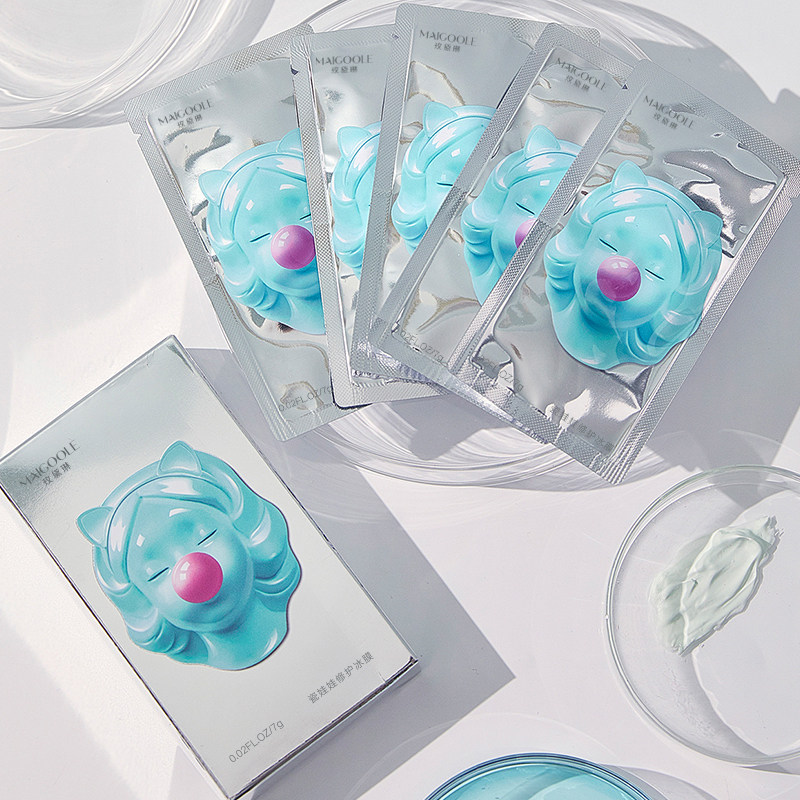 玫黛琳瓷娃娃冰补水修护晒后面膜 maigoole涂抹面膜