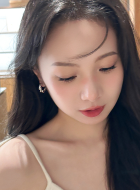 十里间麻花圈圈银针耳圈耳夹