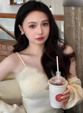 十里间【烟花～有耳骨夹】法式浪漫很韩的银针耳环百搭流苏耳钉