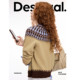 Desigual Blogger's Same Style Fair Isle Stand Collar Women's Knitted Jacket Cardigan Sweater