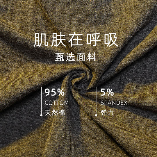 Men's underwear pure cotton high-end comfortable boxer briefs