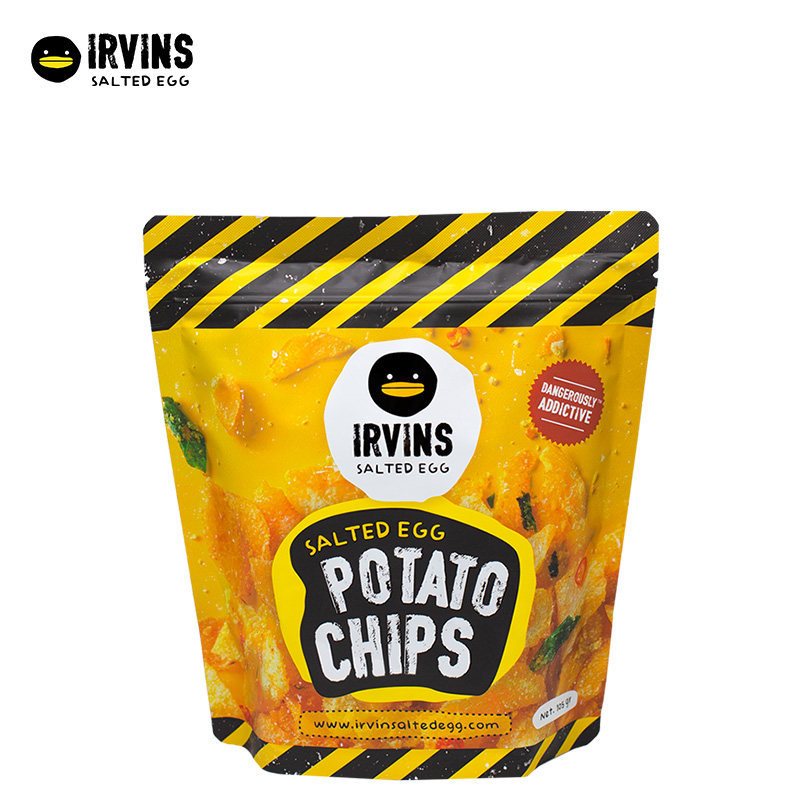 irvins咸蛋黄小包装新加坡进口薯片 IRVINS海外膨化食品
