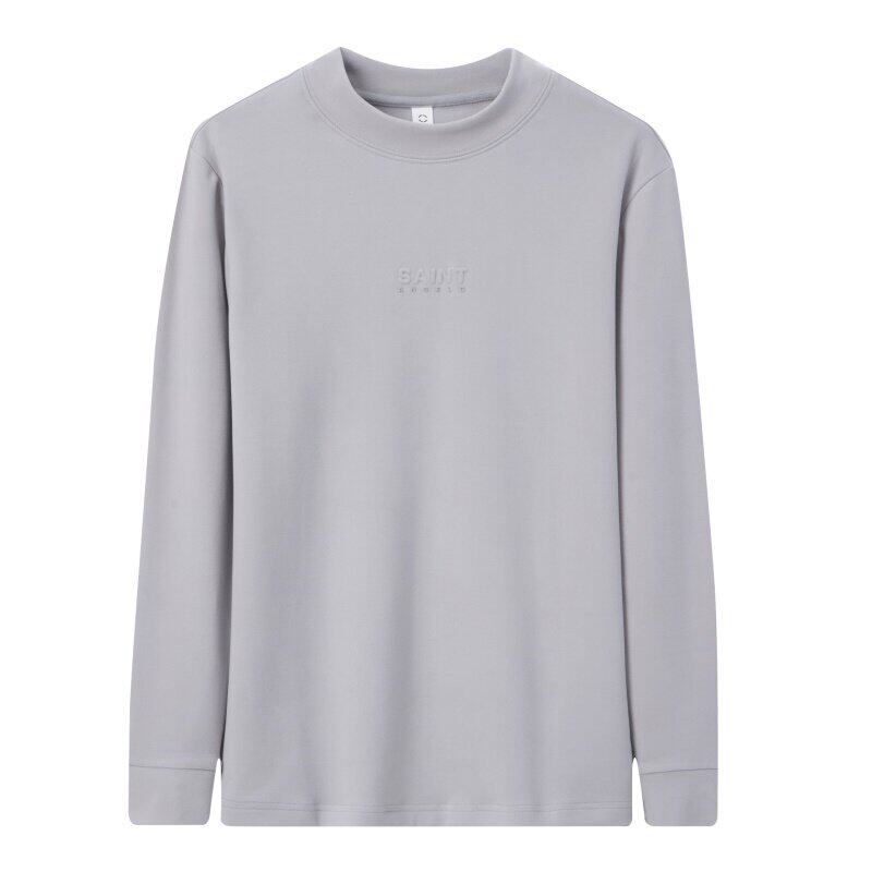 Classic car men's high-end half turtleneck de velvet guard