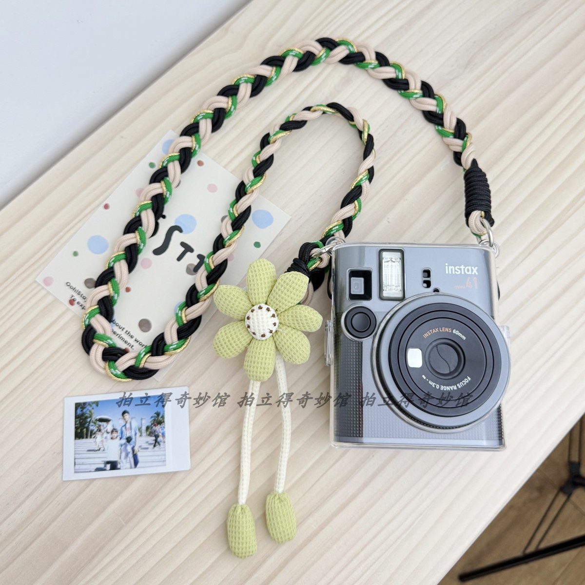 适用富士instax拍立得mini41保护壳保护套相机包收纳套透明壳配件 - 图0