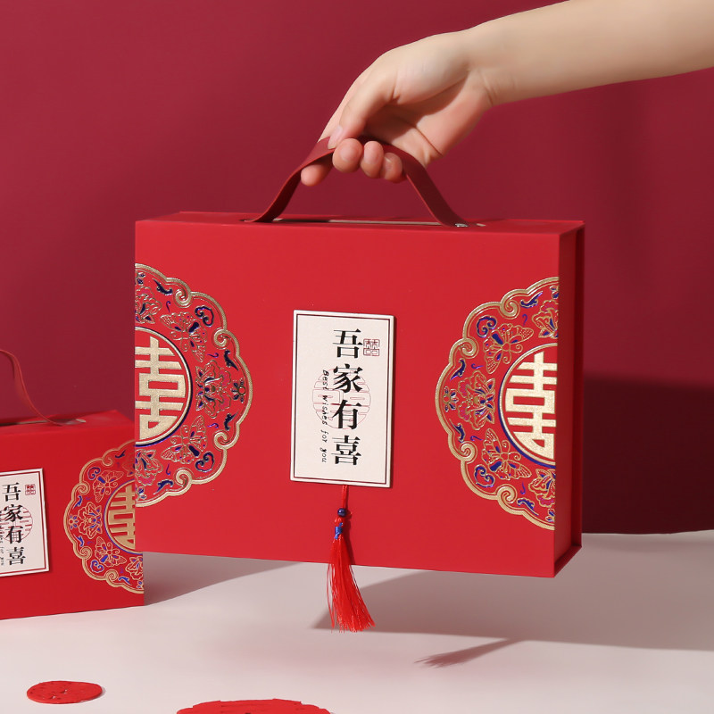 新款喜糖成品礼盒装实用高端伴手礼回礼含糖果结婚订婚套装婚宴包 - 图1