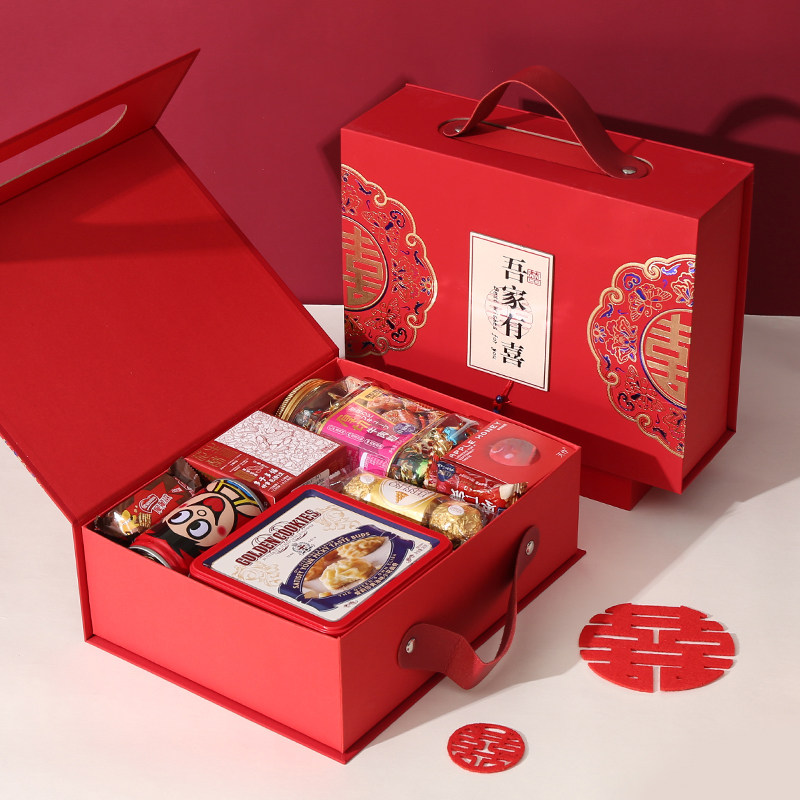 新款喜糖成品礼盒装实用高端伴手礼回礼含糖果结婚订婚套装婚宴包 - 图0