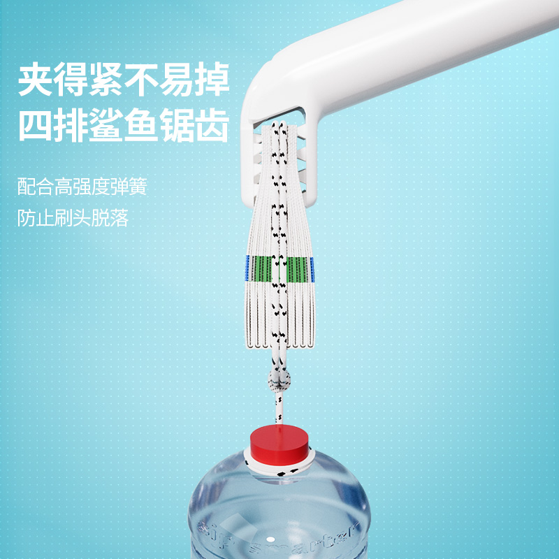 本上一次性马桶刷家用刷子替换头卫生间可清洁溶专用刷头解神器