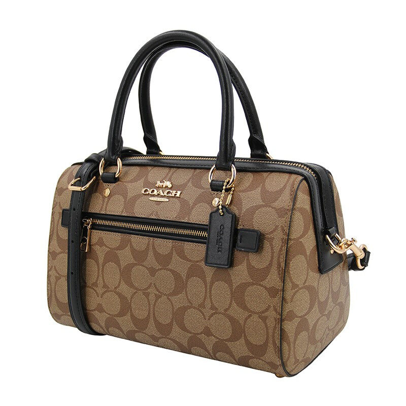 coach女士单肩斜挎手提波士顿包 GENEROSITY海外女士包袋