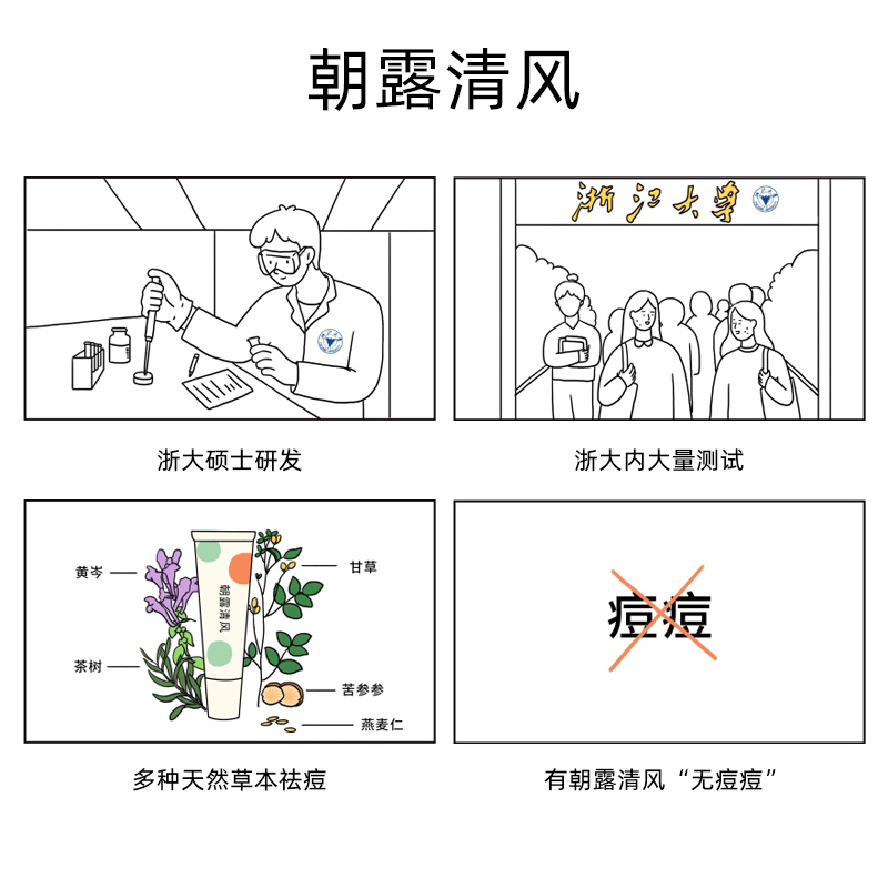 【浙大研发】朝露清风茶树祛痘凝露茶树精油12ml - 图1