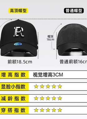 新款美式大头围潮牌棒球帽男款