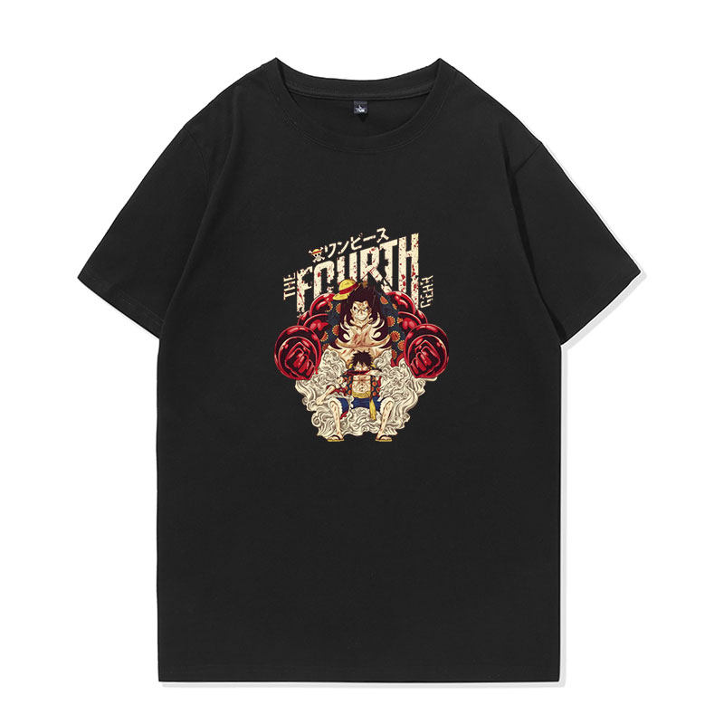 日系海贼王路飞2短袖周边 潮货制燥T恤