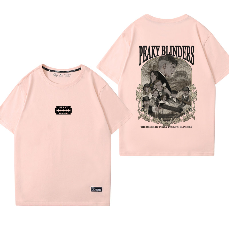 浴血黑帮谢尔比周边剃刀党复古t恤 潮货制燥T恤